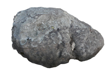 rock isolated on white background