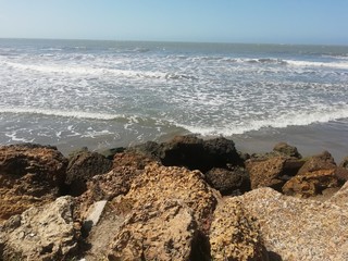 sea and rocks