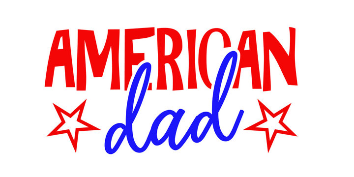 American DAD files sayings Blue Red stars