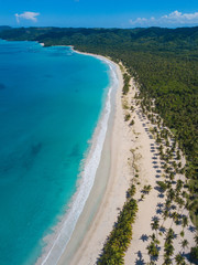 Fototapeta na wymiar Rincón Beach, Samaná, Dominican Republic