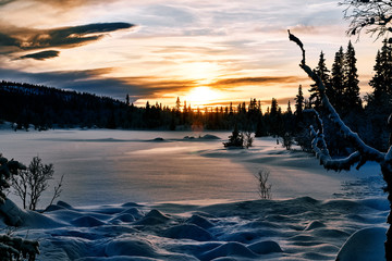 Winterlandscape Hallingdal, Gol © SteinOve