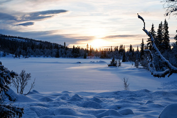 Winterlandscape Hallingdal, Gol © SteinOve