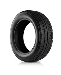 Car winter tires isolated on white background © Alexandr