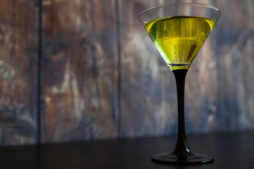 yellow cocktail