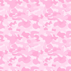 Repeated pink camouflage spots