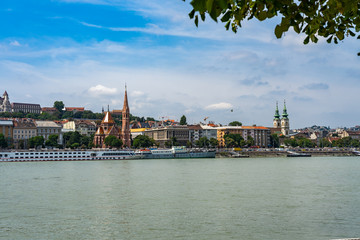 Fototapeta premium Fisherman's Bastion in Budapest, Hungary.