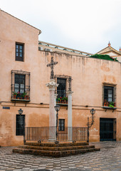 calles del centro turistico de la ciudad