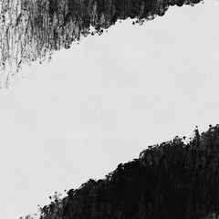Grunge black paint with black and white abstract textured background space for text