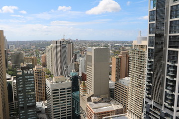 Fototapeta na wymiar City of Sydney in New South Wales, Australia