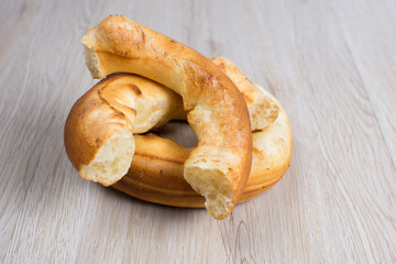  pancake with a lot of freshly baked cheese