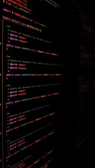 Fototapeta premium Source code