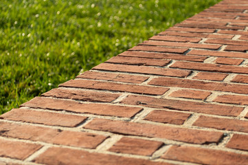 Brick Walkway on angle 2