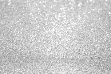Abstract silver glitter sparkle shiny background