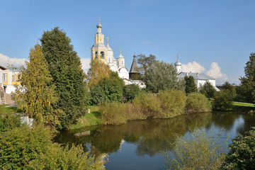 Pond in the Spaso Prilutsky monastery