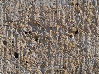 Rough wall background. Abstract image of a rough surface.  