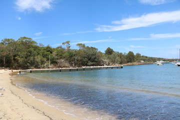 Little Manly Beach in Sydney, New South Wales Australia
