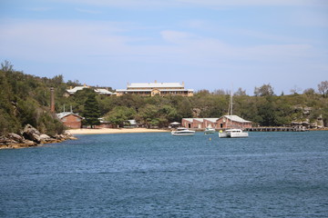 Obraz premium Quarantine Beach in North Head Sanctuary in Sydney, New Soth Wales Australia