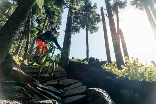 Nice Weather In The Forests And On The Mountains In Whistler, Bc