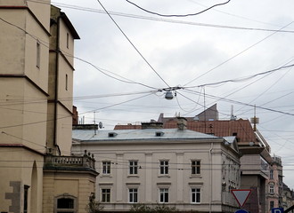 Fototapeta na wymiar Ľviv in December 2019