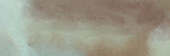 retro horizontal banner background  with gray gray, silver and pastel brown color