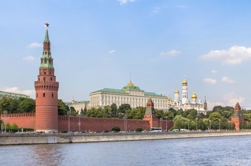 Fototapeta premium Panorama of the Moscow Kremlin