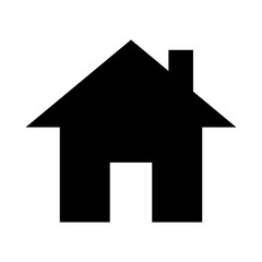 Home icon flat vector design