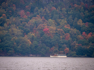 boat in autumn