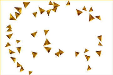 
Triangular background.