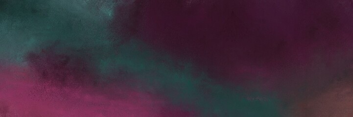 old horizontal header background  with very dark violet, dark moderate pink and dim gray color