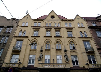 Naklejka premium Ľviv in December 2019