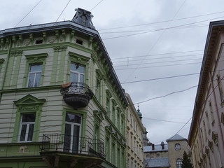 Fototapeta na wymiar Ľviv in December 2019
