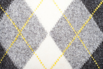 Knitted texture background