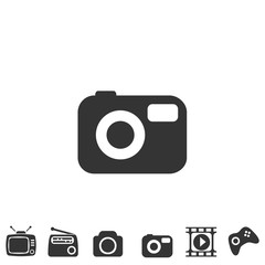 camera icon vector illustration for website and graphic design