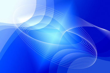 Obraz premium abstract, blue, design, wave, illustration, light, wallpaper, digital, art, curve, backdrop, pattern, texture, lines, white, graphic, backgrounds, line, color, technology, waves, business, water