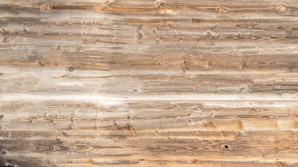 Fototapeta na wymiar old brown rustic light bright wooden texture - wood background 