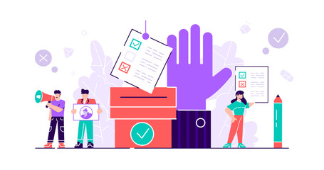 Freedom of speech, justice voting