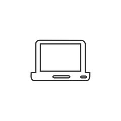 laptop icon vector illustration for website and graphic design