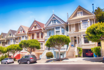 Painted ladies of San Francisco