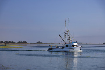 Fishing Boat in Bodega Bay, California