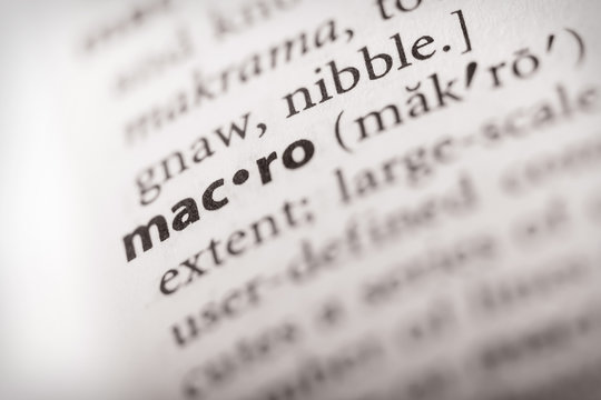Dictionary Series - Macro
