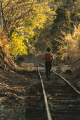 Lineas del ten en otoño