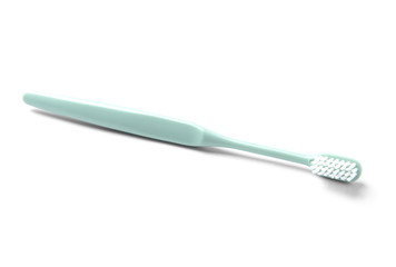 Tooth brush on white background