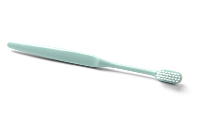 Tooth brush on white background