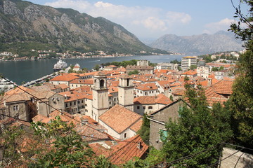 Naklejka na ściany i meble Kotor Montenegro