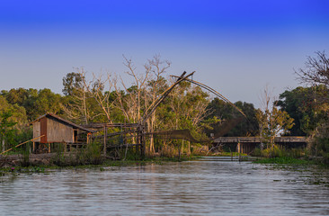 One day in the wetlands and Pak Pra fishery community, Phatthalung, Thailand