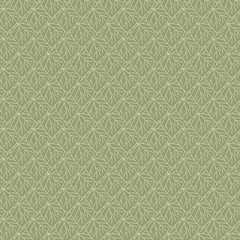 Vector Abstract Overlapping Green Leaves Texture Background Seamless Repeat Pattern. Background for textiles, cards, manufacturing, wallpapers, print, gift wrap and scrapbooking.