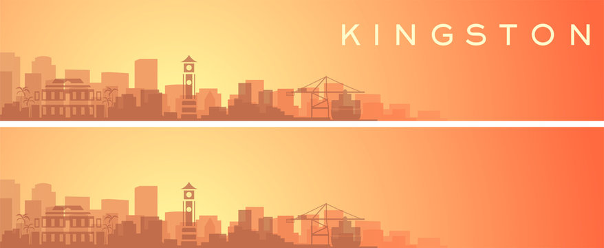 Kingston Beautiful Skyline Scenery Banner