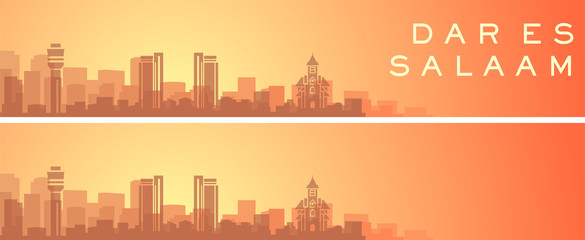 Dar es Salaam Beautiful Skyline Scenery Banner