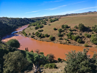 River in the montain