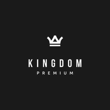 Crown King Emperor Monarch Bold Kingdom logo design inspiration